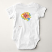 Ich beobachte ständig baby strampler (Rückseite)