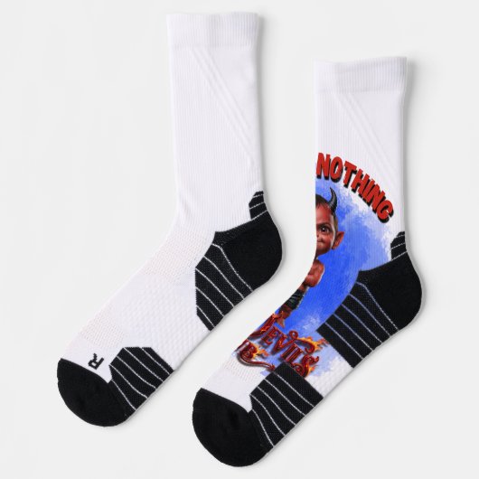 Ich bereue nichts Little Devils Club Socken (Links)