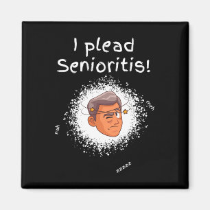 Ich berufe mich auf Senioristis. Alter Senior Mann Magnet