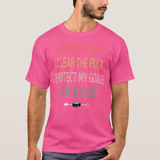Ich beschütze mein Goalie, ich verteidige den Funn T-Shirt