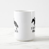 Ich besitze ein Pferderittenmädchen Kaffeetasse (Mittel)