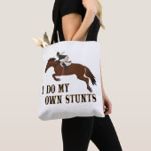 Ich besitze ein Pferderittenmädchen Tasche (Von Nahem)