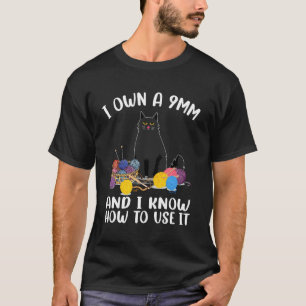 Ich besitze eine 9MM und ich weiß, wie man sie ben T-Shirt