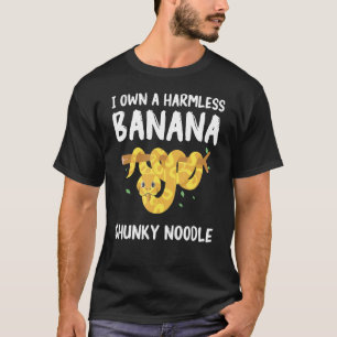 Ich besitze eine armlose Bananenwurzel-Noodle-Kuge T-Shirt