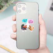 Ich bestelle den Rostaufkleber Aufkleber (Telefon)