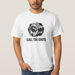 Ich Bestimme Die Regeln Grunge-Splatter-Kameraobje T-Shirt