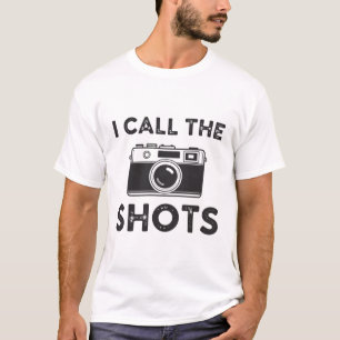 Ich bestimme lustiger Fotograf Kamerastrafreund T-Shirt
