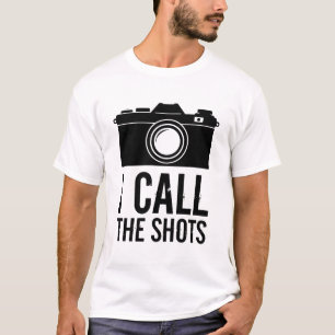 Ich bestimme, Vintage Retro Kamera Fotograf T-Shirt
