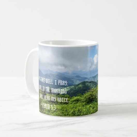 Ich bete Christlich Kaffeetasse (Vorderseite Links)