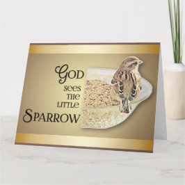 Ich bete für Sie - Betreuungs- und Betreuungskarte Karte