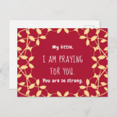 Ich bete für Sie - Postkarte (Vorne/Hinten)