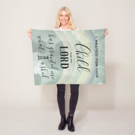 Ich betete für diesen Baby-Baby-Baby-Baby-Kinderwa Fleecedecke