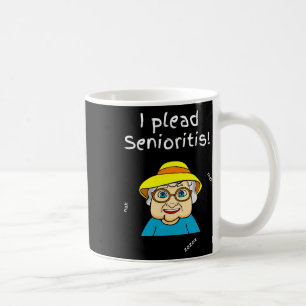 Ich betone Senioristis. Alter Senior Mann Frau Alt Kaffeetasse