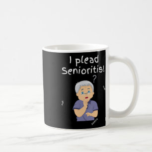 Ich betone Senioristis. Alter Senior Mann Frau Alt Kaffeetasse