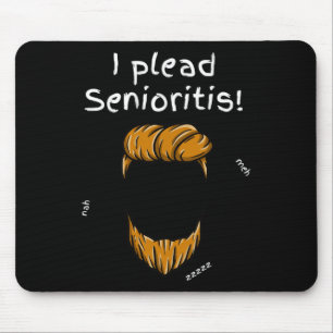 Ich betone Senioristis. Alter Senior Mann Frau Alt Mousepad