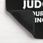 Ich beurteile deine Essgewohnheiten schweigend Veg Mousepad (Ecke)