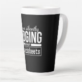 Ich beurteile deine Spreadsheets-Kostümgeschenk le Milchtasse (Rechte Ecke)