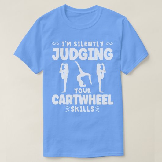 Ich beurteile Ihre Radfertigkeiten schweigend, ega T-Shirt (Design vorne)