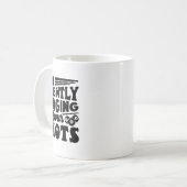 Ich beurteile Ihre Shots Pool Billard Pla Kaffeetasse (Vorderseite Links)