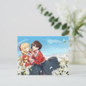 Ich bevorzuge das Elend | | Rae x Claire Postkarte (Stehend Vorderseite)