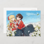 Ich bevorzuge das Elend | | Rae x Claire Postkarte (Vorne/Hinten)