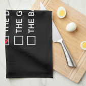 Ich bevorzuge… den Schlagzeuger Küchentuch (Viertel Falte)