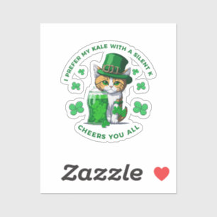 Ich bevorzuge mein Kale mit einem stillen K-Funny  Aufkleber