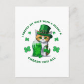 Ich bevorzuge mein Kale mit einem stillen K-Funny Postkarte (Vorderseite)