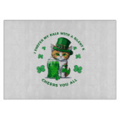 Ich bevorzuge mein Kale mit einem stillen K-Funny  Schneidebrett (Vorderseite)