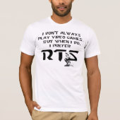 Ich bevorzuge RTS T-Shirt (Vorderseite)