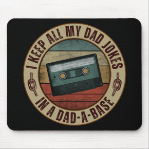 Ich bewahre all meine Papa-Witze in einer Papa-Dat Mousepad