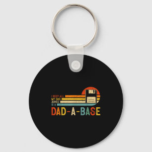 Ich Bewahre Alle Meine Papa-Witze In Einer Papa-Da Schlüsselanhänger