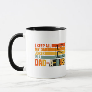 Ich Bewahre Alle Meine Papa-Witze In Einer Papa-Da Tasse