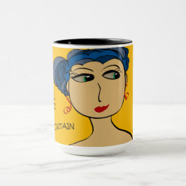 ICH BEWEGE DIESEN BERG TASSE