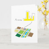 Ich bewege mich. karte (Gelbe Blume)