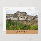 Ich bewegte mich! ankündigungspostkarte (Vorne/Hinten)