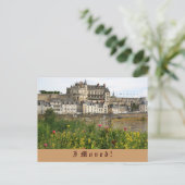 Ich bewegte mich! ankündigungspostkarte (Stehend Vorderseite)