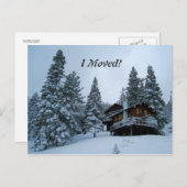 Ich bewegte mich! ankündigungspostkarte (Vorne/Hinten)