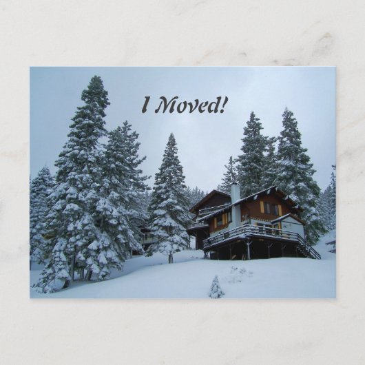 Ich bewegte mich! ankündigungspostkarte (Vorderseite)