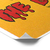 Ich bezähle das Living Horror Movie Poster (Ecke)