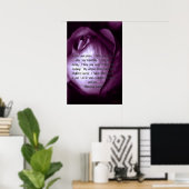 "Ich biete dir Frieden..." Poster (Heimbüro)