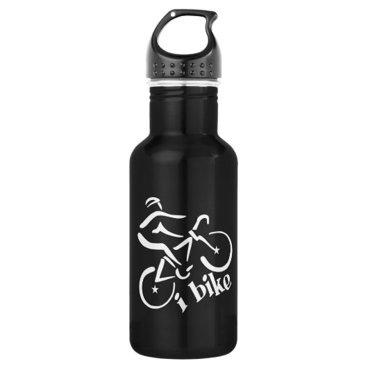 Ich BIKE Custom Trinkflasche (Vorderseite)