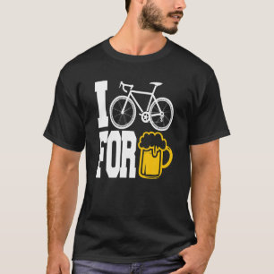 ICH BIKE FÜR BIER - Funny Cycling T ! T-Shirt