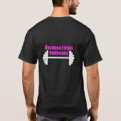 Ich bilde badasses aus T-Shirt (Rückseite)