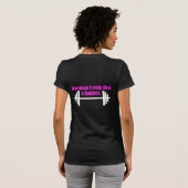 Ich bilde wie badass aus T-Shirt (Schwarz voll)