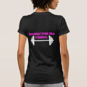 Ich bilde wie badass aus T-Shirt (Rückseite)