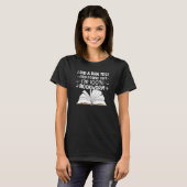 Ich bin 100 Bookworm Book Reader Reading Graphic T-Shirt (Vorne ganz)