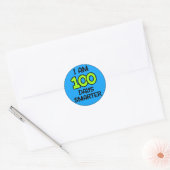 Ich bin 100 Tage Smarter Sticker (Umschlag)