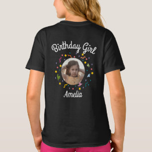 Ich bin 10 Benutzerdefiniertes Alter & Foto Geburt T-Shirt
