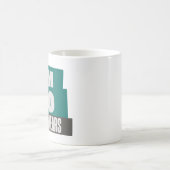 Ich bin 10 in Dog Years Funny Sarcastic 70. Geburt Kaffeetasse (Mittel)